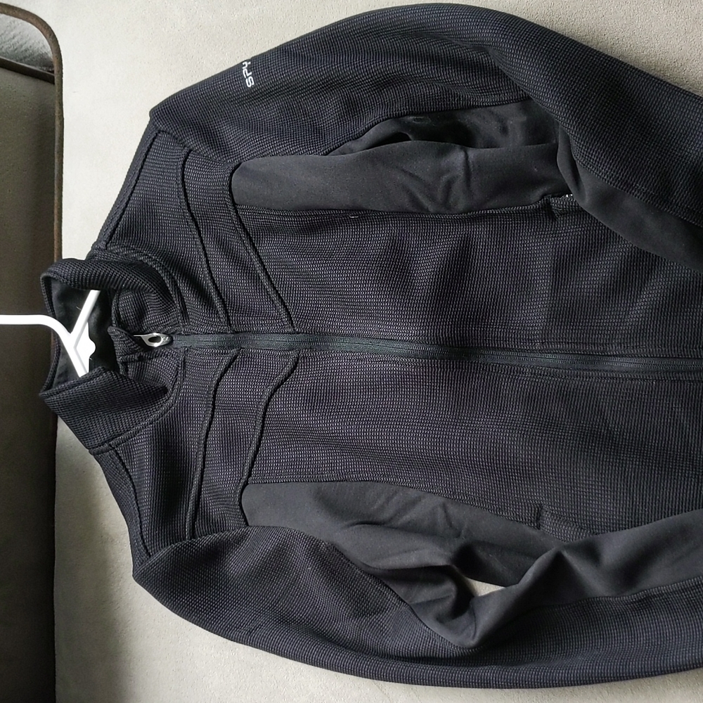 Mid-weight Spyder full-zip sweater